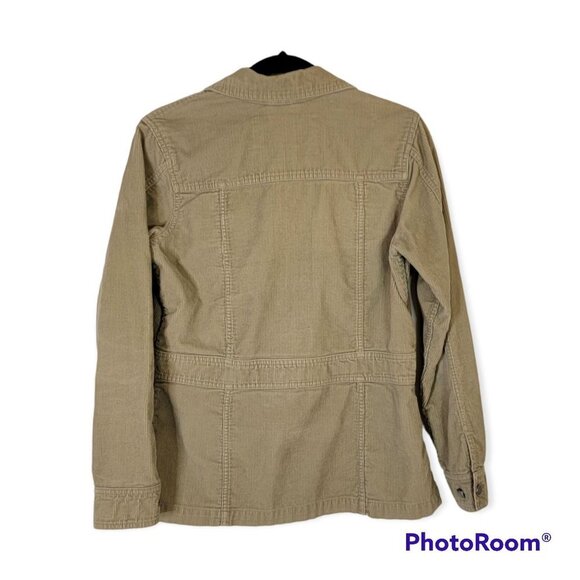 Eddie Bauer Tan Corduroy Jacket size size small - Picture 2 of 4